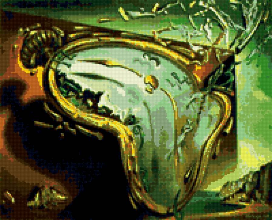 утекающее время 2 - картина, время, дали - предпросмотр