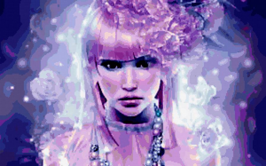 Девушка. - девушка, фентези. - предпросмотр