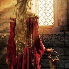 Схема вышивки «hölgy»