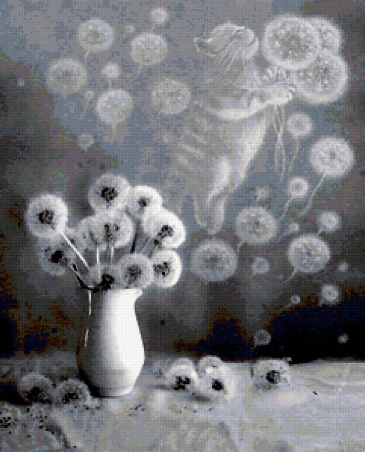 одуванчики - цветы, одуванчик - предпросмотр