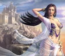 Схема вышивки «Девушка.»