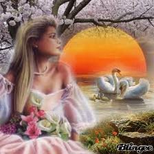 Схема вышивки «Весна.»