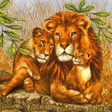 Схема вышивки «семья»