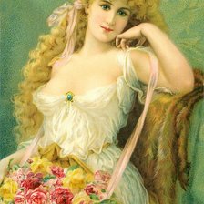 красивая леди