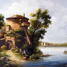 Голландские пейзажи 17-го века.