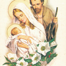 Схема вышивки «Святое семейство»