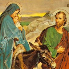 Схема вышивки «Святое семейство»