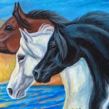 Схема вышивки «Три грации»