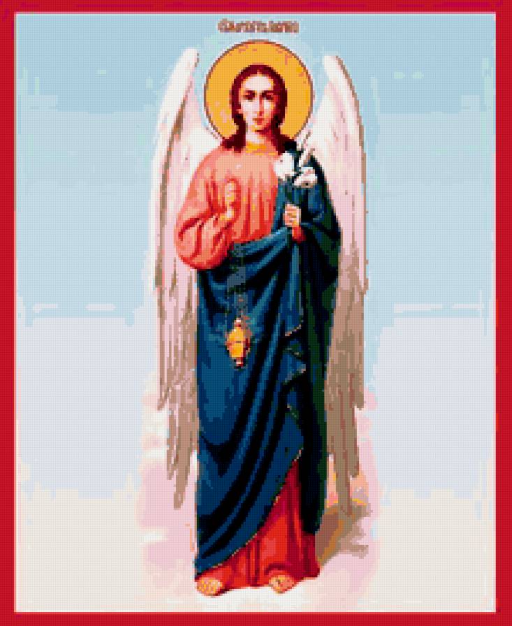 Архангел Гавриил - икона - предпросмотр