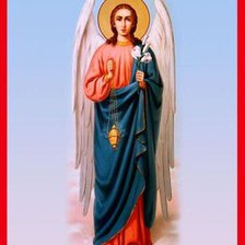 Схема вышивки «Архангел Гавриил»