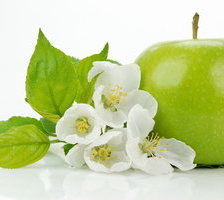 Схема вышивки «Яблоко.»