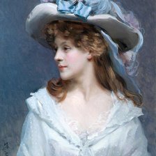 Схема вышивки «hölgy»