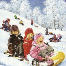 Схема вышивки «Зимняя сказка»