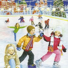 Схема вышивки «Зимняя сказка»