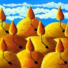 Схема вышивки «детский рисунок»