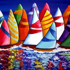 Схема вышивки «детский рисунок»