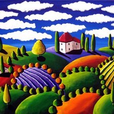 Схема вышивки «детский рисунок»