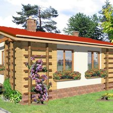 Схема вышивки «Садовый домик»