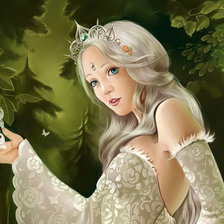 Схема вышивки «Принцесса.»