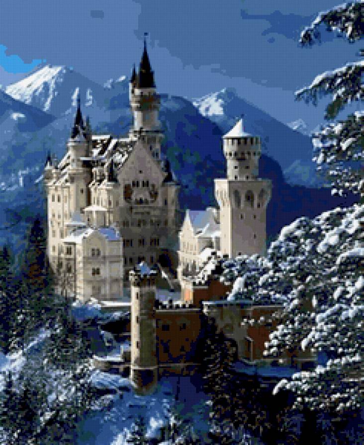 Замки мира. - природа, пейзаж, замки. - предпросмотр