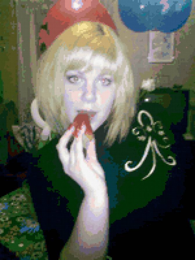 Анюта с клубникой - дочь, моя - предпросмотр