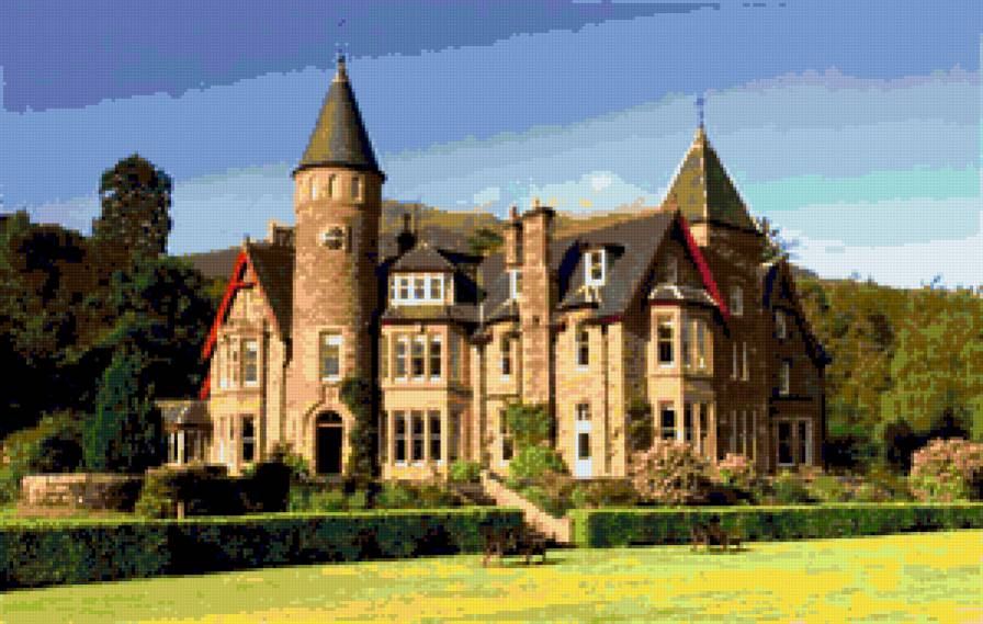 Замки мира. - замки., пейзаж, природа - предпросмотр