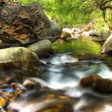 Схема вышивки «Ручей.»