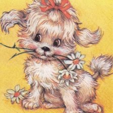 Схема вышивки «милашка»