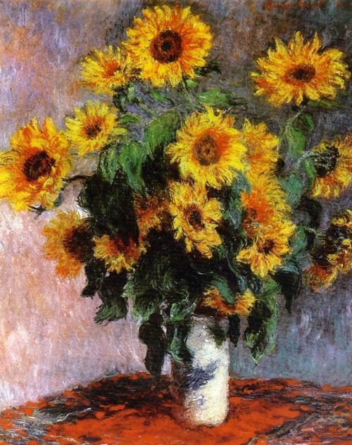 Клод Моне. Подсолнухи - оригинал