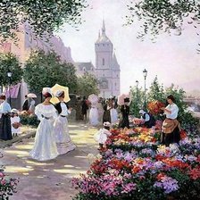 Схема вышивки «Криста Киффер. Париж. 2»