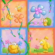 Схема вышивки «подушка детям»