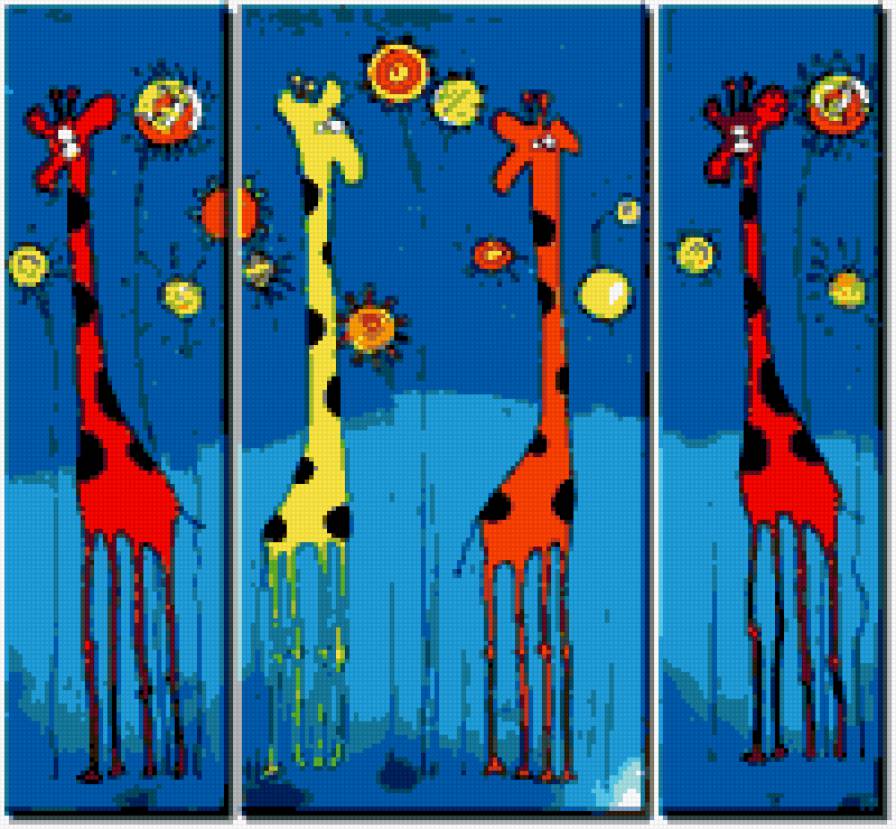 жирафы - предпросмотр