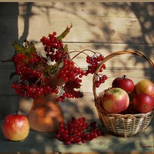 Схема вышивки «дары осени»