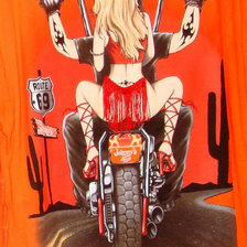 Схема вышивки «Трасса №69...»