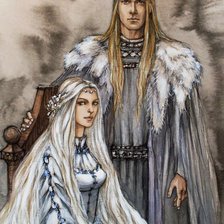 Схема вышивки «семейный портрет»