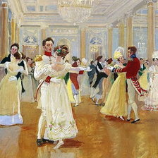 Схема вышивки «bál»