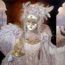 Схема вышивки «mask»