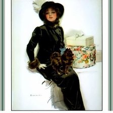 Схема вышивки «Серия "Портрет"»