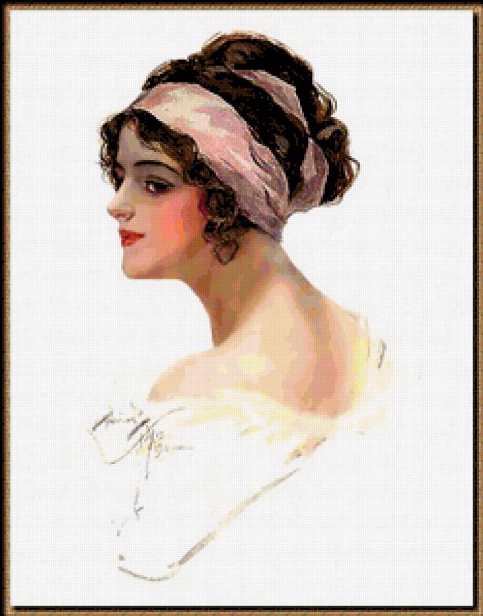 Серия "Портрет" - девушка - предпросмотр