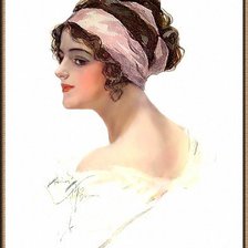 Схема вышивки «Серия "Портрет"»