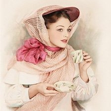 Схема вышивки «Серия "Портрет"»