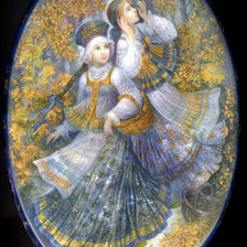 Схема вышивки «Русская осень»