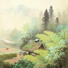 Схема вышивки «Туманное утро»