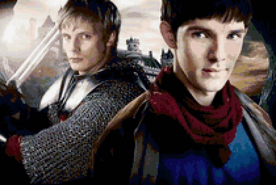 мерлин и артур - мерлин, сериал, артур - предпросмотр