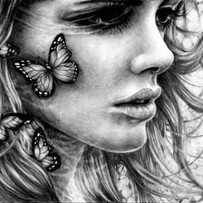 Схема вышивки «árnykép»