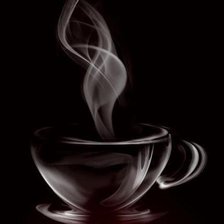 Схема вышивки «Кофе из дыма»