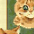Предпросмотр схемы вышивки «Кот в шоке» (№241593)