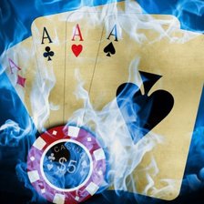 Схема вышивки «покер»