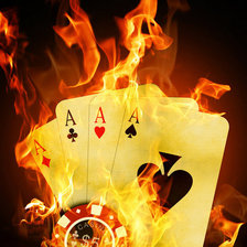 Схема вышивки «покер»