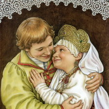 Схема вышивки «Совет да любовь!»